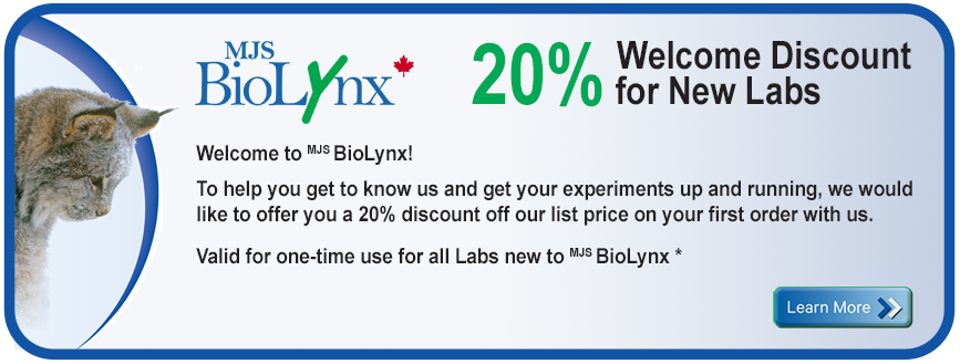 MJS BioLynx - 20% Welcome Discount for New Labs*